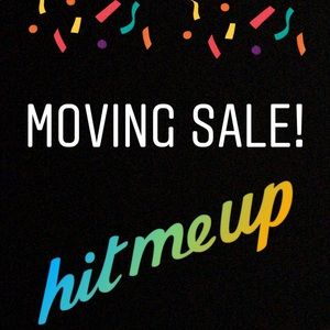 Moving sale!